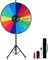 Hooomyai 24 Inch Prize Wheel With Folding Tripod