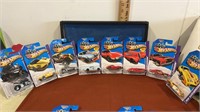 8 Miscellaneous lot of. New Hot wheels on card