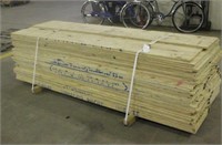 Assorted 3/4" Plywood Pieces, Approx 17"x96"