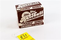 1990 Topps Traded Series Baseball Card Set