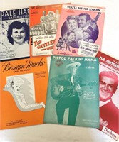 Sheet Music w/ Great Covers (D)