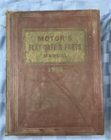 1956 Motors flat rate and parts manual