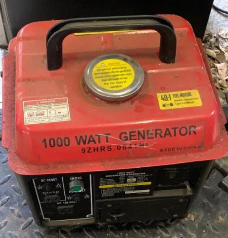 "ROBOT" 1000 WATT Gas Powered GENERATOR