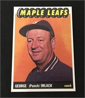 1965 Topps Hockey Card George Imlach