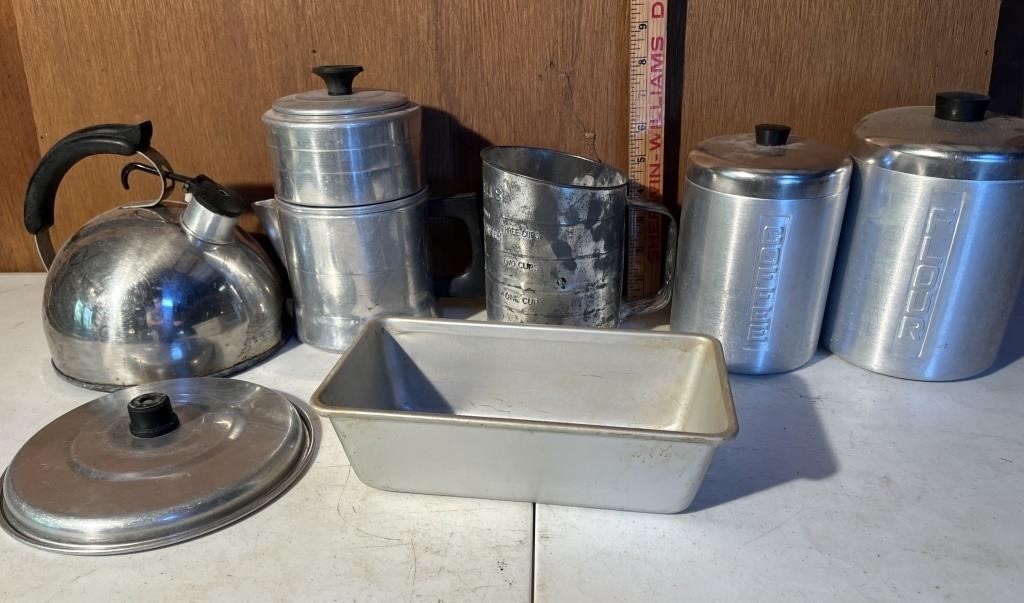 Assorted Stainless Kitchen Lot