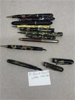 10-Pen and pencils with 14 karat gold nibs