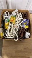 Box of extension cords