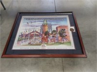 32" x 27" Framed Grandma's Marathon poster