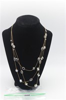 Multistrand necklace