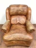 Hancock & Moore Traditional Leather Club Chair