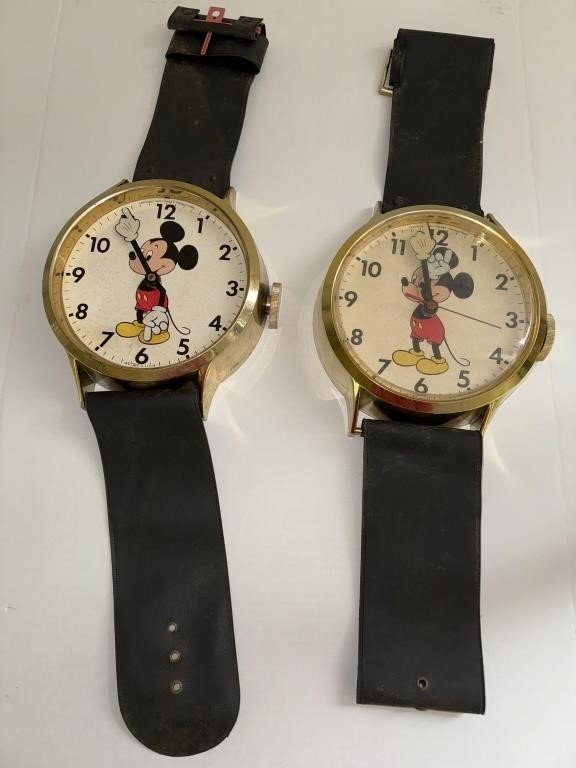 Mickey Mouse Oversized Watch Wall Clocks