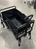 COLLAPSIBLE WAGON 15x26x9IN BASKET