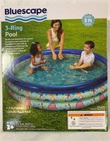 BLUESCAPE 5' 3-RING POOL NEW IN BOX