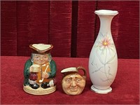 Royal Doulton Toby, Mini & Vase - See List