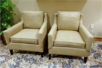 Thomasville Arm Chairs - Beige