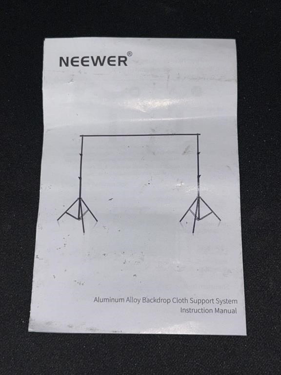 Neewer Aluminum Backdrop Cloth Support System -