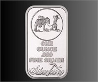 1oz - Silvertowne Prospector Silver Bar