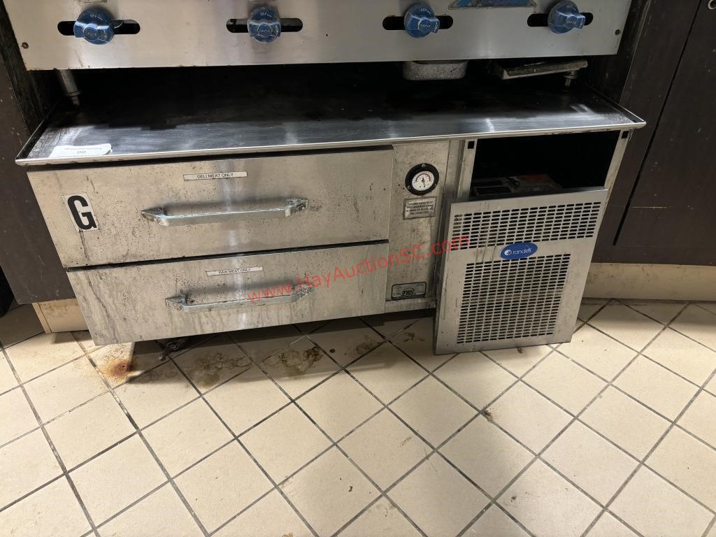 RANDELL 48" REFRIGERATED CHEF BASE