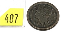 1850 U.S. Large cent