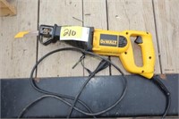 DeWalt electric reciprocating saw