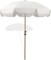 Seazul 6.5ft Patio Umbrella With Fringe