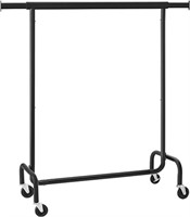 Songmics Clothes Rack With Wheels, Heavy-duty