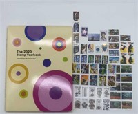 2020 Stamp Yearbook w/ Collectible 1st Class