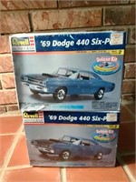 Two 1969 Dodge 440 Six-Pack Deluxe Kit Models