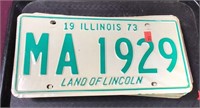 Variety Of Illinois License Plates