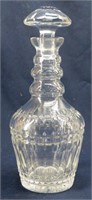 Heavy Lead Crystal Decanter  with Stopper