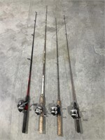 4 Fishing Poles