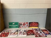 Large Lot of Detroit Red Wings Posters
