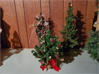Tabletop holiday trees