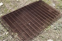 3 Iron Grates  Approx 36" x 57"