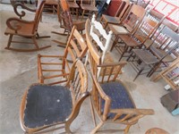 4 misc chairs