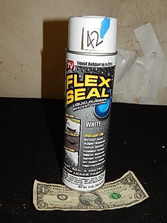 Flex Seal White Feels Mostly Full 14oz NO SHIPPING