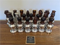 Vintage AVON Aftershave Chess Bottles 2