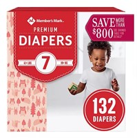 Members Mark Premium Baby Diapers Size 7