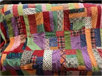 Full quilt topper