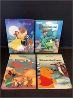 4 Lg. Vtg. Disney Hard Covered books Dumbo etc.