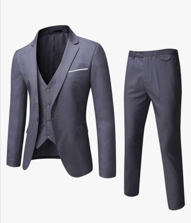 New (Size S) WULFUL Men's Suit Slim Fit One