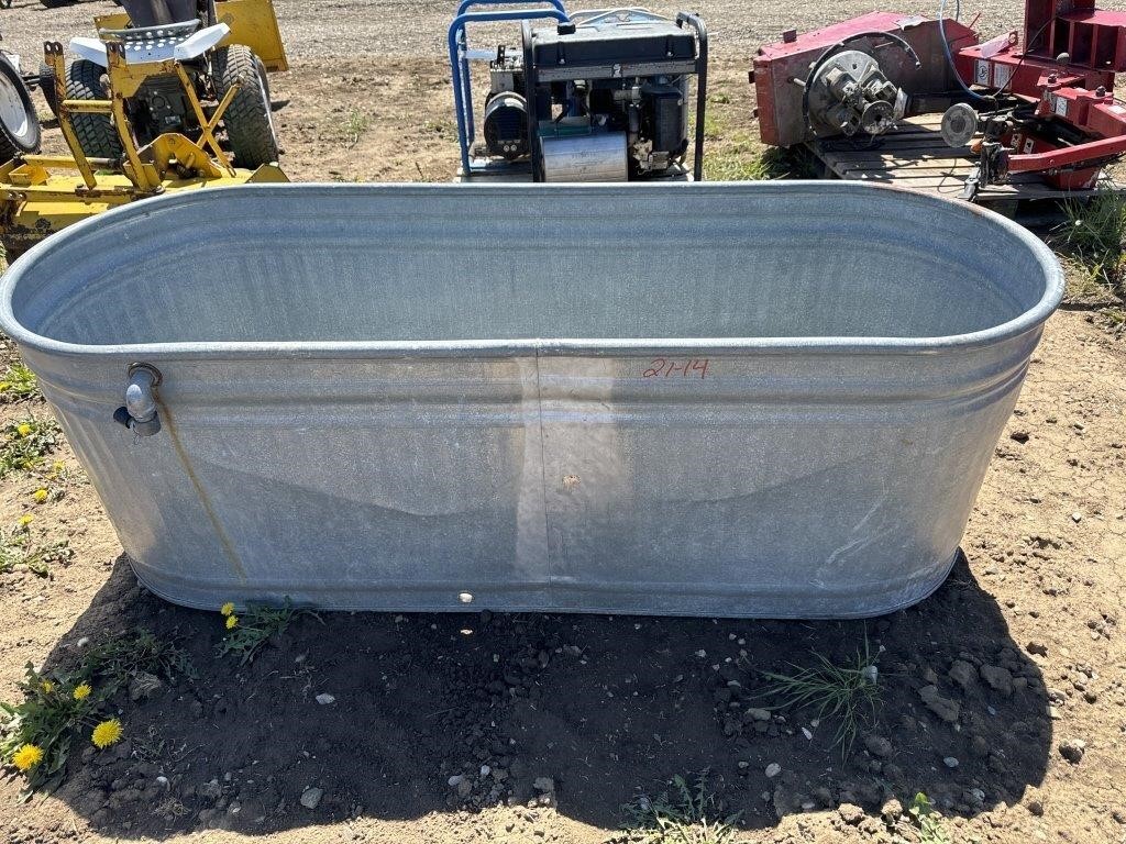 200 Gal Aluminum Water Trough