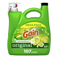 Gain + Aroma Boost Liquid Laundry Detergent,
