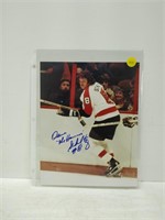 dave "the hammer" schultz autographed photo