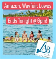 ENDS MONDAY JULY 1st - Amazon, Wayfair & Lowes