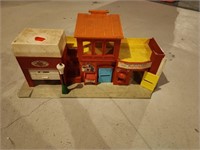 Vintage Fisher Price Play Family Village