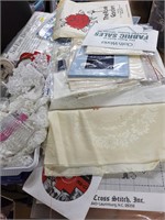 lot of vintage sewing items