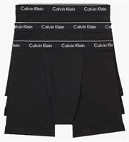 Calvin Klein Men's 3-Pack Boxer Briefs Sz Med