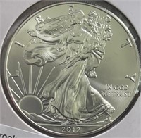 2012 American Eagle Silver GEM BU