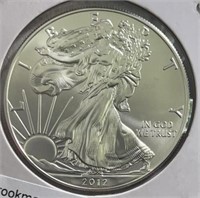 2012 American Eagle Silver GEM BU